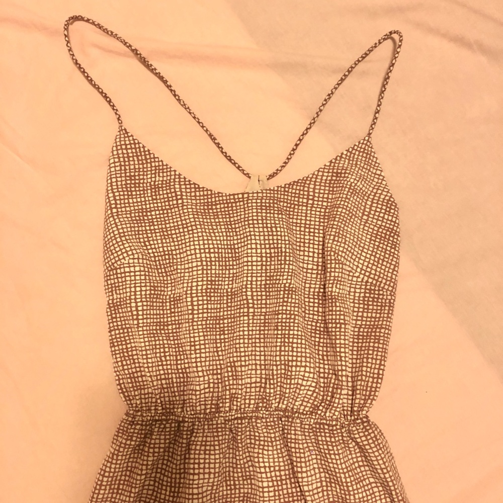 Pattern Grid Summer Dress - Picture 4 of 5